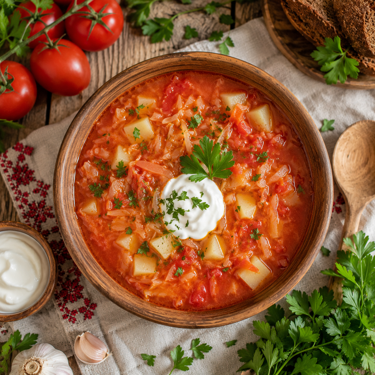 White borscht without beets